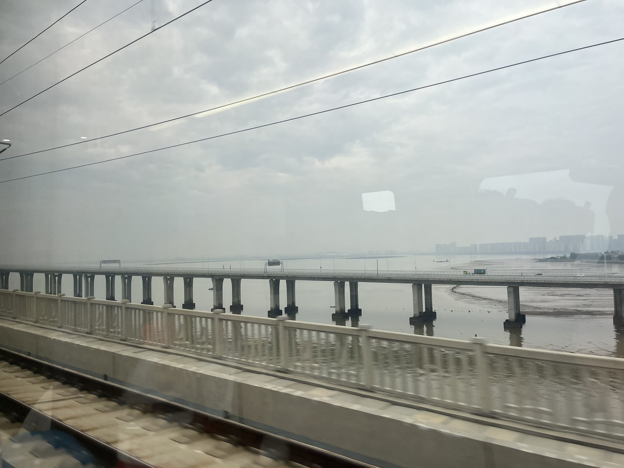 第一次走福夏线过泉州湾大桥